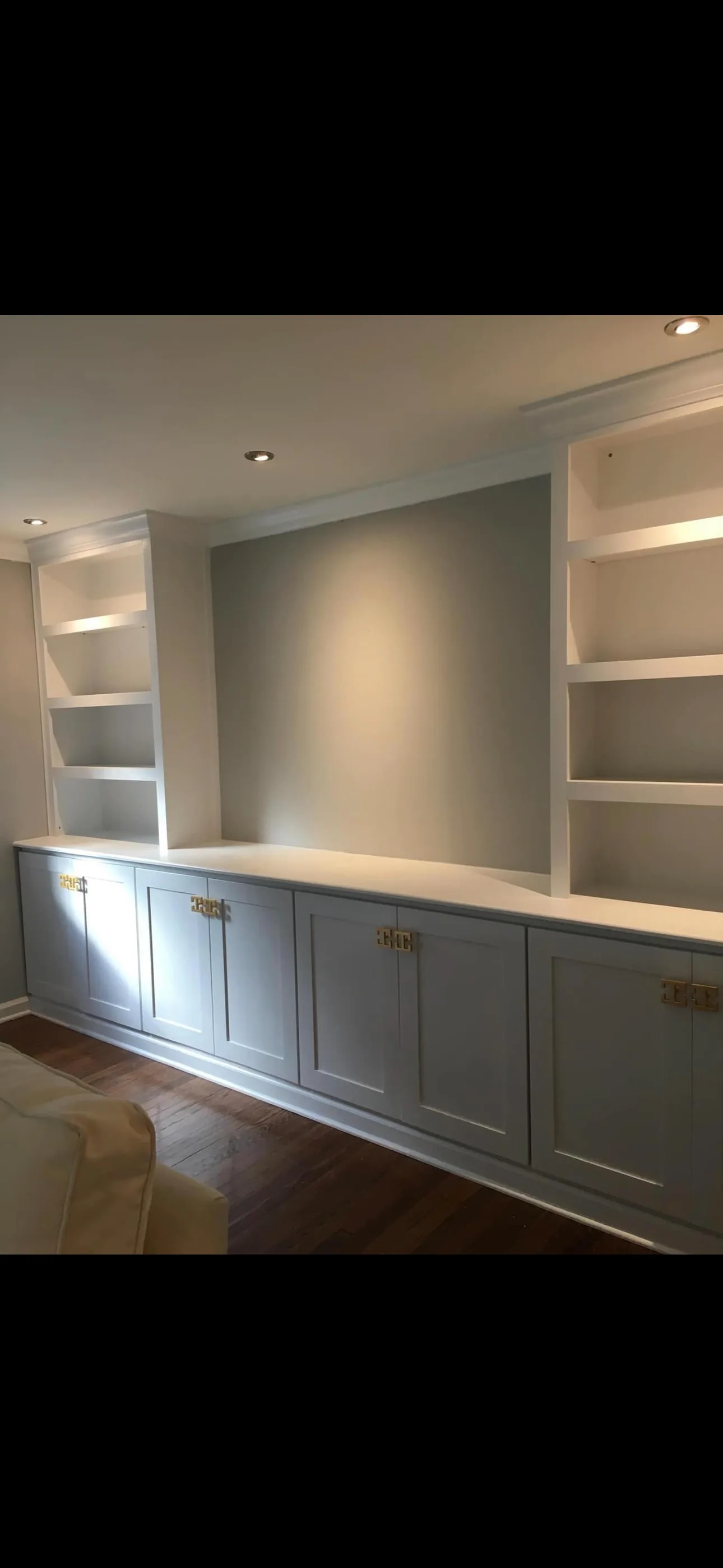 Custom cabinet organization designed for everyday living